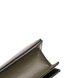 Mini Leather Skull Lock Top Handle Bag Green - Lab Luxury Resale
