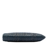 Nappa Intrecciato Metropolis Document Case Blue - Lab Luxury Resale