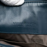 Nappa Intrecciato Metropolis Document Case Blue - Lab Luxury Resale