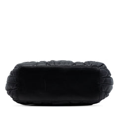 Mini Lambskin Cannage Gaufre Delices Bag Black - Lab Luxury Resale