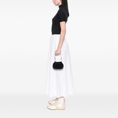 Mini Lambskin Cannage Gaufre Delices Bag Black - Lab Luxury Resale