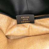 Medium Raffia By The Way Satchel Brown - Lab Luxury Resale