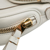 Mini Calfskin Jennifer Crossbody White - Lab Luxury Resale