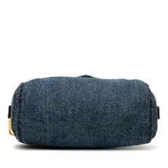 Denim Cosmetic Pouch Blue - Lab Luxury Resale
