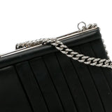 Leather Clutch on Chain Black - Lab Luxury Resale