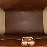 Medium Zipped Edith Satchel Brown - Lab Luxury Resale