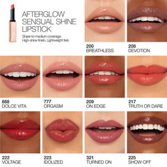 Nars Afterglow Sensual Shine Lipstick in Breathless NIB
