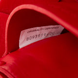 Intrecciato Cassette Belt Bag Red - Lab Luxury Resale