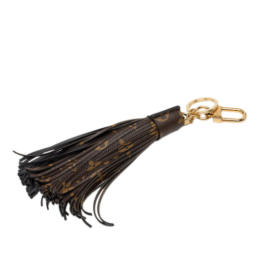 Monogram Tassel Bag Charm Brown - Lab Luxury Resale