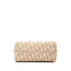 Oblique Canvas Trotter Boston Bag Brown - Lab Luxury Resale