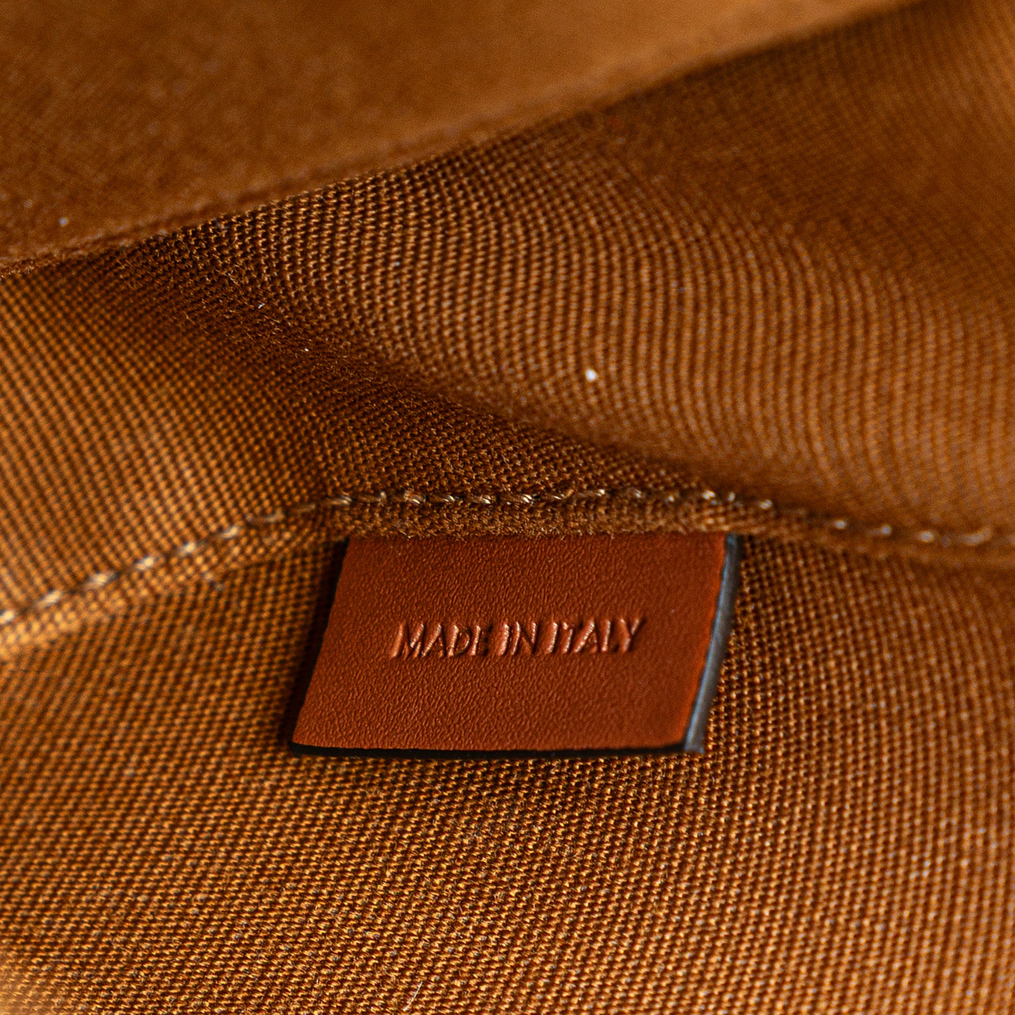 Mini Triomphe Coated Canvas Besace Crossbody Brown - Lab Luxury Resale