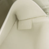 Cuir Triomphe Chain Shoulder Bag White - Lab Luxury Resale