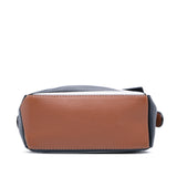 Mini Tricolor Calfskin Sailor Puzzle Satchel Blue - Lab Luxury Resale