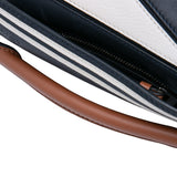 Mini Tricolor Calfskin Sailor Puzzle Satchel Blue - Lab Luxury Resale