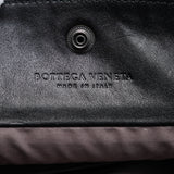 Intrecciato Trimmed Nappa Crossbody Black - Lab Luxury Resale