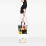 Printed PVC Tote Multi - Lab Luxury Resale