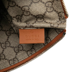 Canvas Logo Clutch Beige - Lab Luxury Resale
