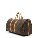 Monogram Keepall Bandouliere 55 Brown - Lab Luxury Resale
