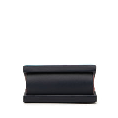 Small Leather London Postal Top Handle Bag Blue - Lab Luxury Resale