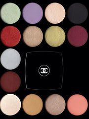 Chanel Ombre Essentielle multi-use eyeshadow palette with various shades, showcasing the sleek compact and vibrant colors.
