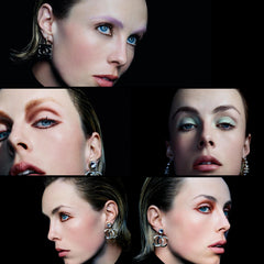Chanel Ombre Essentielle multi-use longwear eyeshadow in various shades, displayed in a sleek makeup palette.