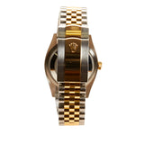 Oyster Perpetual Datejust 36 mm Palm Dial Watch Oystersteel and Yellow Gold Gold - Lab Luxury Resale