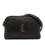 Mini Quilted Lambskin Gaby Zippered Pouch Black - Lab Luxury Resale