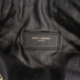 Mini Quilted Lambskin Gaby Zippered Pouch Black - Lab Luxury Resale