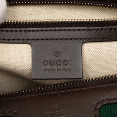 Medium GG Canvas Web Joy Boston Bag Beige - Lab Luxury Resale