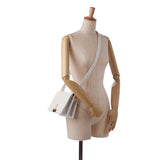 Baby Binder Clip Crossbody Bag White - Lab Luxury Resale
