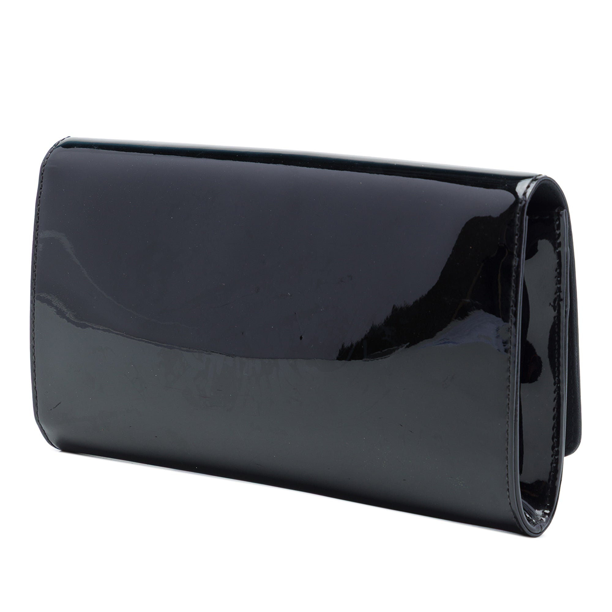 Vernis Louise Clutch Black - Lab Luxury Resale