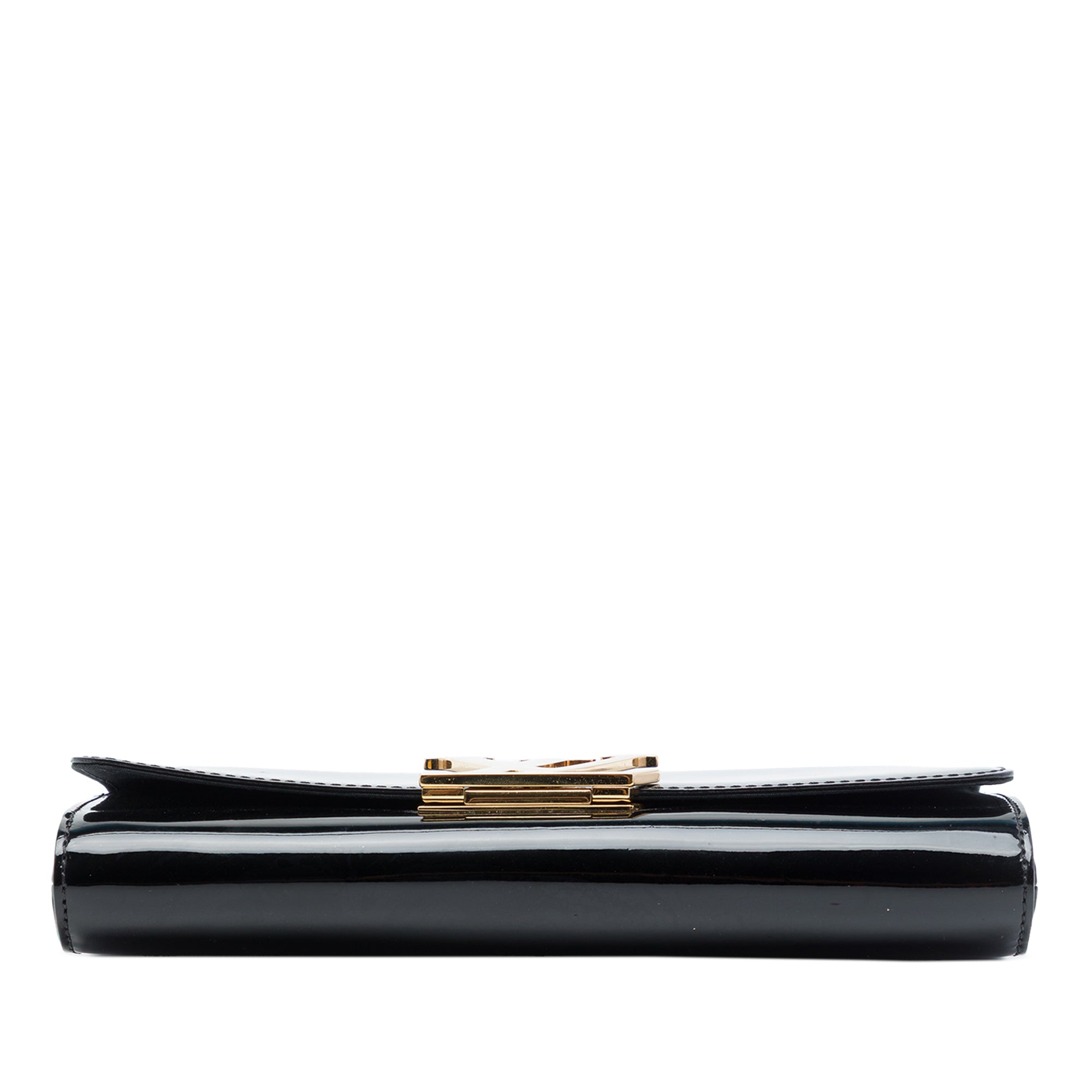 Vernis Louise Clutch Black - Lab Luxury Resale