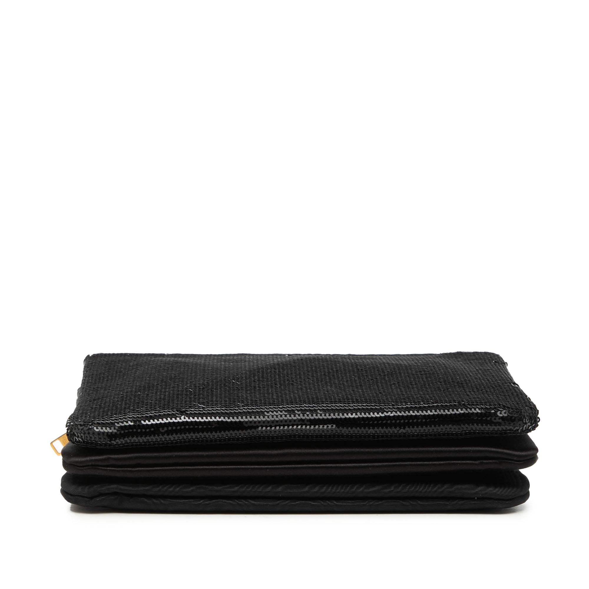 Small Sequin Trio Crossbody Black - Lab Luxury Resale