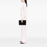 Leather Carriage Clutch Black - Lab Luxury Resale