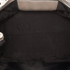 Brown Alexander Wang Leather Fold Over Trunk Adele Clutch bag with sleek design and fold-over flap.