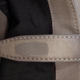 Leather Fold Over Trunk Adele Clutch Brown - Lab Luxury Resale