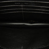 Grained Calfskin Chevron Monogram Wallet on Chain Black - Lab Luxury Resale