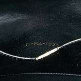 Metal Trimmed Smooth Calfskin Clutch Black - Lab Luxury Resale