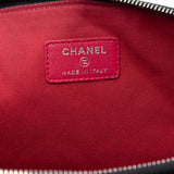 Large Aged Calfskin Gabrielle O Case Clutch Black - Lab Luxury Resale
