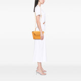 Nano Grained Calfskin Belt Bag Yellow - Lab Luxury Resale