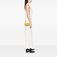 Mini Nappa Intrecciato Expandable Chain Flap Crossbody Yellow - Lab Luxury Resale