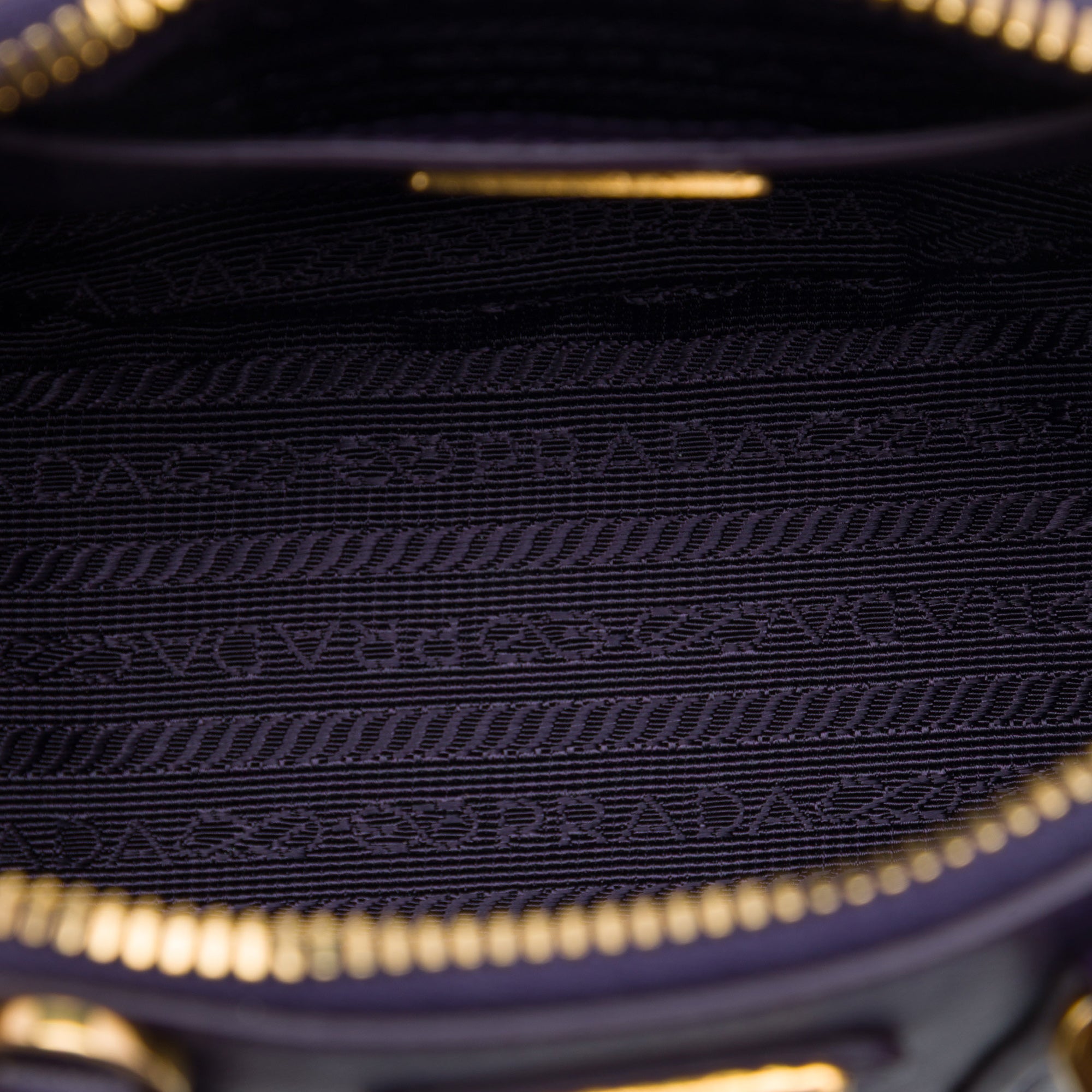 Mini Saffiano Lux Promenade Satchel Purple - Lab Luxury Resale