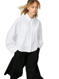 Uniqlo COTTON COCOON SHIRT Size XL NWT - LAB