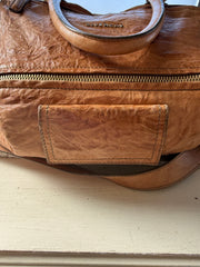 Givenchy Large Pepe Tan Pandora bag with spacious design and tan leather finish, featuring signature hardware and elegant style.