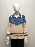 The Great Cotton Zip Cardigan