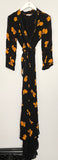 GANNI Floral Print Long Dress Size 42/L - LAB