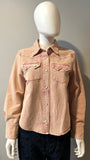The Great The Howdy Buttoned Shirt Sunfaded Blush Size 1 (small)