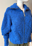 Isabel Marant Blue Zip Cardigan Size 36/2 - LAB