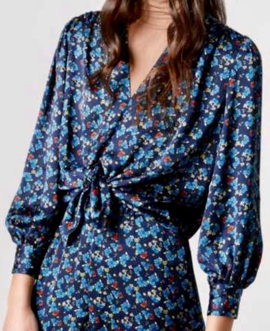 Smythe Blue Floral 2-Piece Set XS