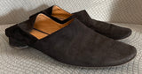 The Row Black Suede Loafers Size 40.5
